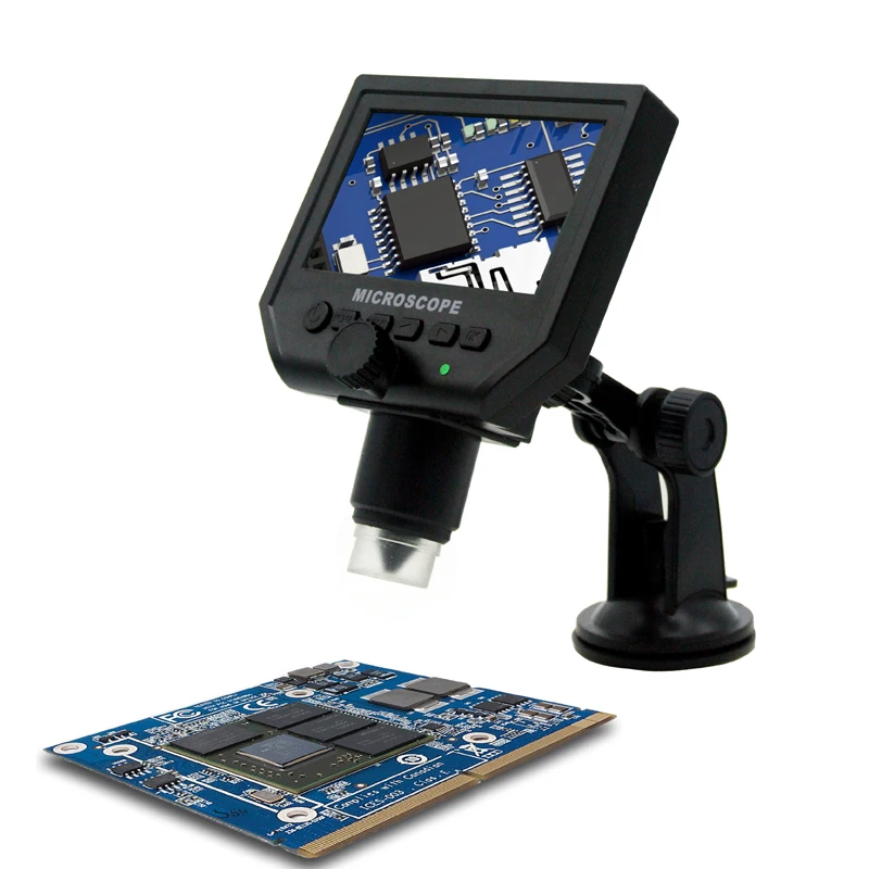 Портативный цифровой микроскоп 3.6MP 600x USB эндоскоп Лупа камера Vedio Микроскоп для контроля качества/промышленного/коллекционного осмотра