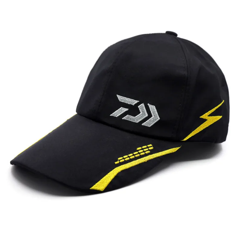 Мужская Регулируемая дышащая рыболовная Кепка Daiwa Sunshade спортивная бейсбольная