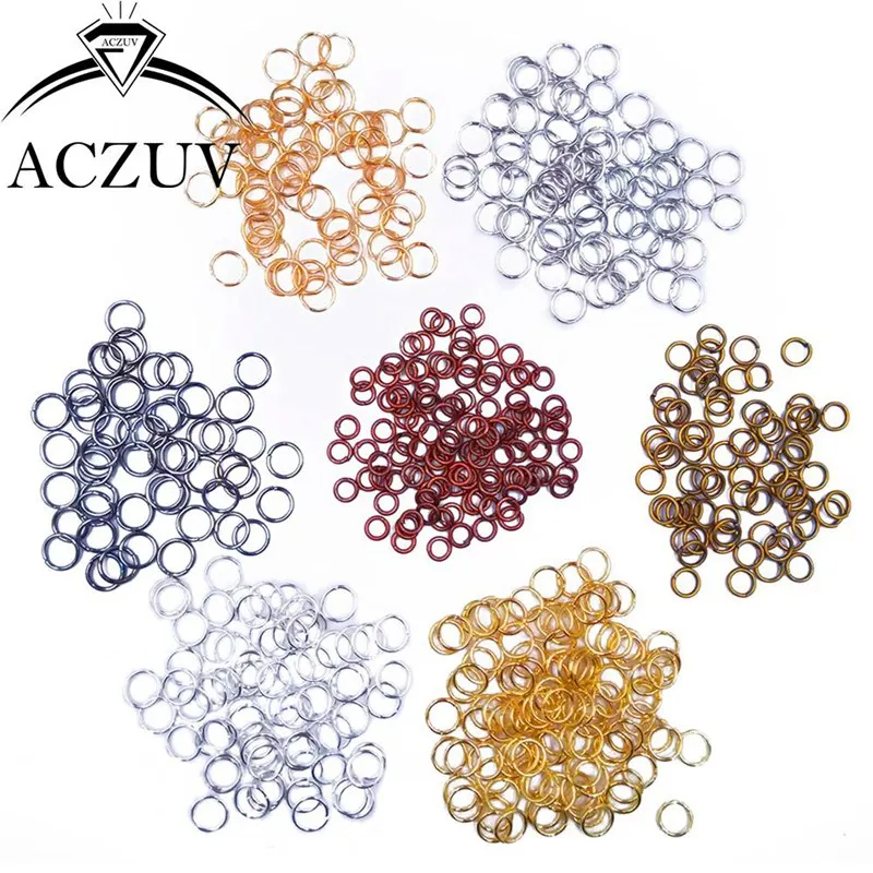 

Wholesale Lot 1kg Metal Closed Jump Rings Jumprings Jewelry Making Findings Silver/Gold/Bronze/Rhodium/Black/Gunmetal/KC Gold