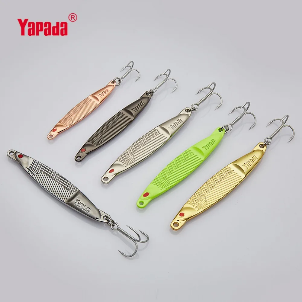 YAPADA Отсадочные 502 рыба перейти 10 г/15г/20г/25г тройной крючок 66 мм/75 мм/83 мм/89 мм многоцветный металл Отсадочные для рыбалки приманки YAPADA Отсадочные 502 рыба перейти 10 г/15г/20г/25г тройной крючок 66 мм/75 мм/83 мм/89 мм многоцветный металл Отсадочные для рыбалки приманки