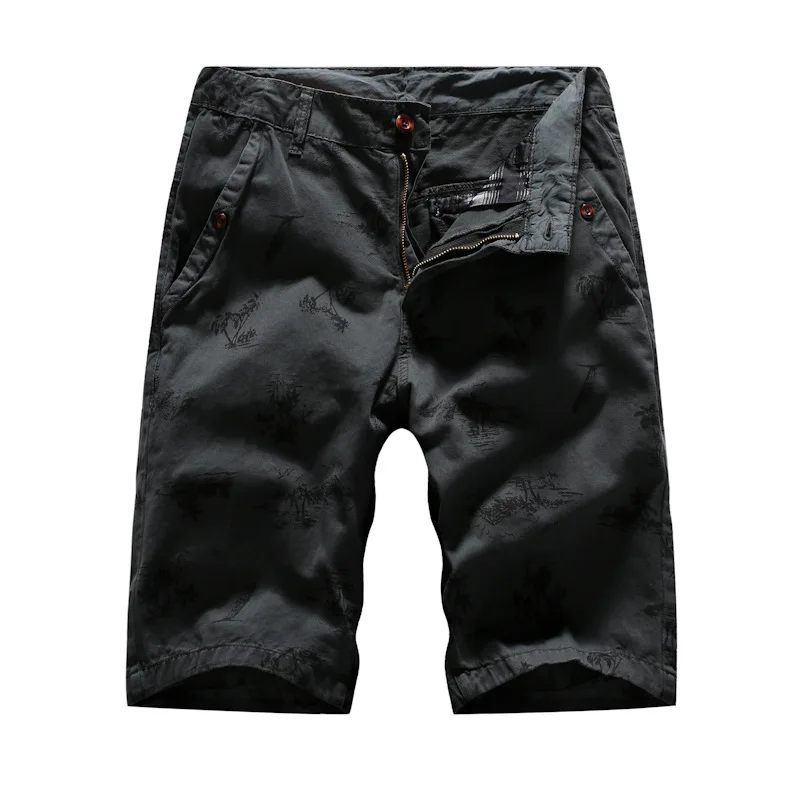 Для мужчин Мульти-карман брюки для девочек новые летние многоцветный сплошной кокосовой пальмы Повседневное рабочие шорты мужские шорты брюки тонкие брюки MKD1649