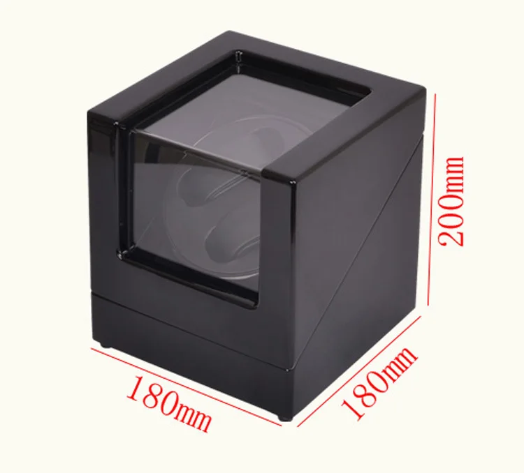 Одиночная глянцевая деревянная автоматическая намотка часов|watch winder|automatic watch