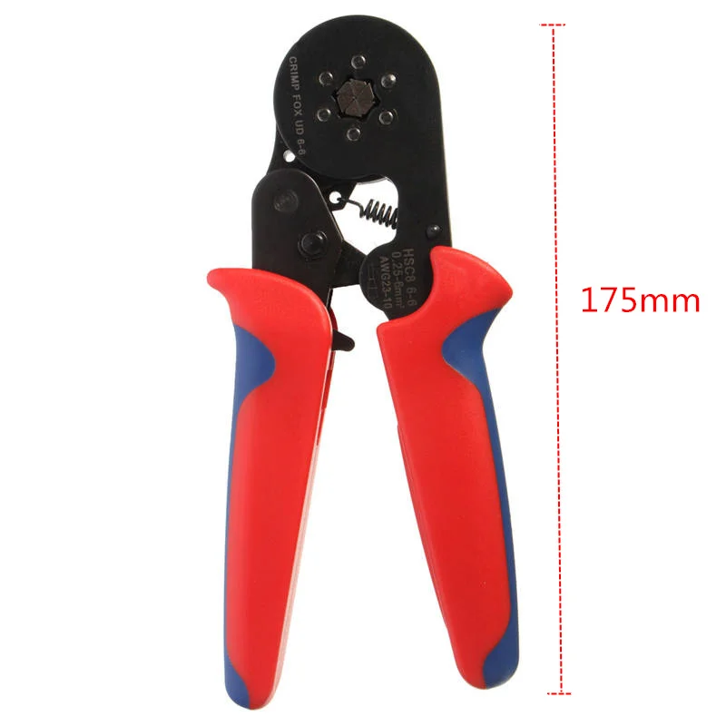 HSC8 6 6A HSC8 6 6 MINI TYPE SELF ADJUSTABLE CRIMPING PLIER 0.25 6mm ...