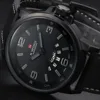 Luxury Brand Leather Strap Analog Men's Quartz Watch