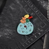 Don't be a boring adult ! Le Petit Prince B-612 Planet The Little Prince Fox Rose Classical Fairy Tale Hard Enamel Brooch Pin ► Photo 3/6