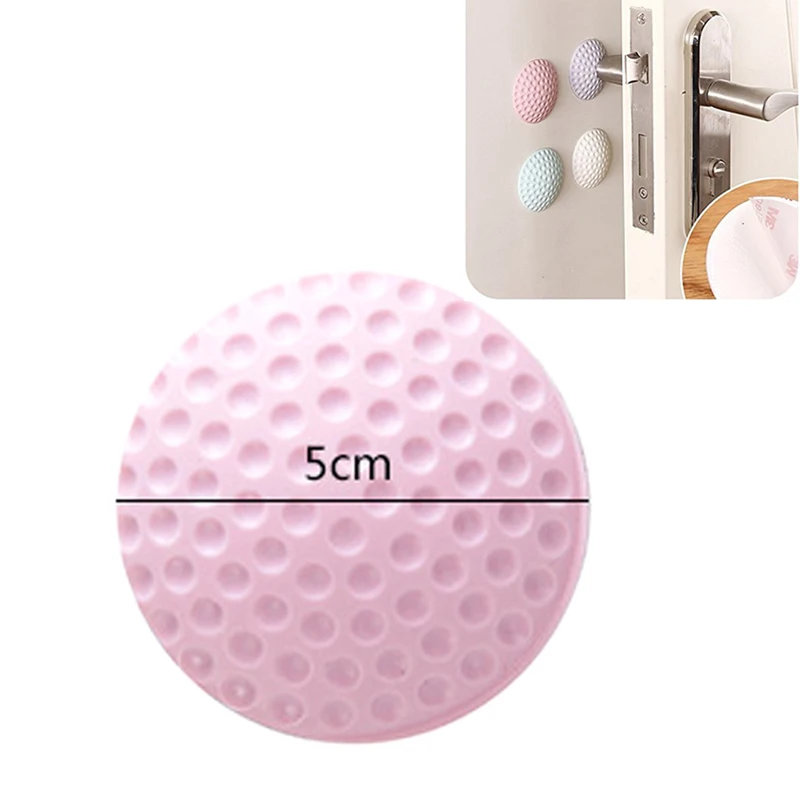 

5cm Rubber Collision Buffer Wall Sticker Golf Model Buffer Door Lock Collision Protective Wall Thickening Mute 3D Wall Stickers