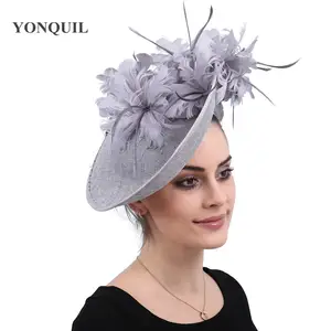 grey hats and fascinators