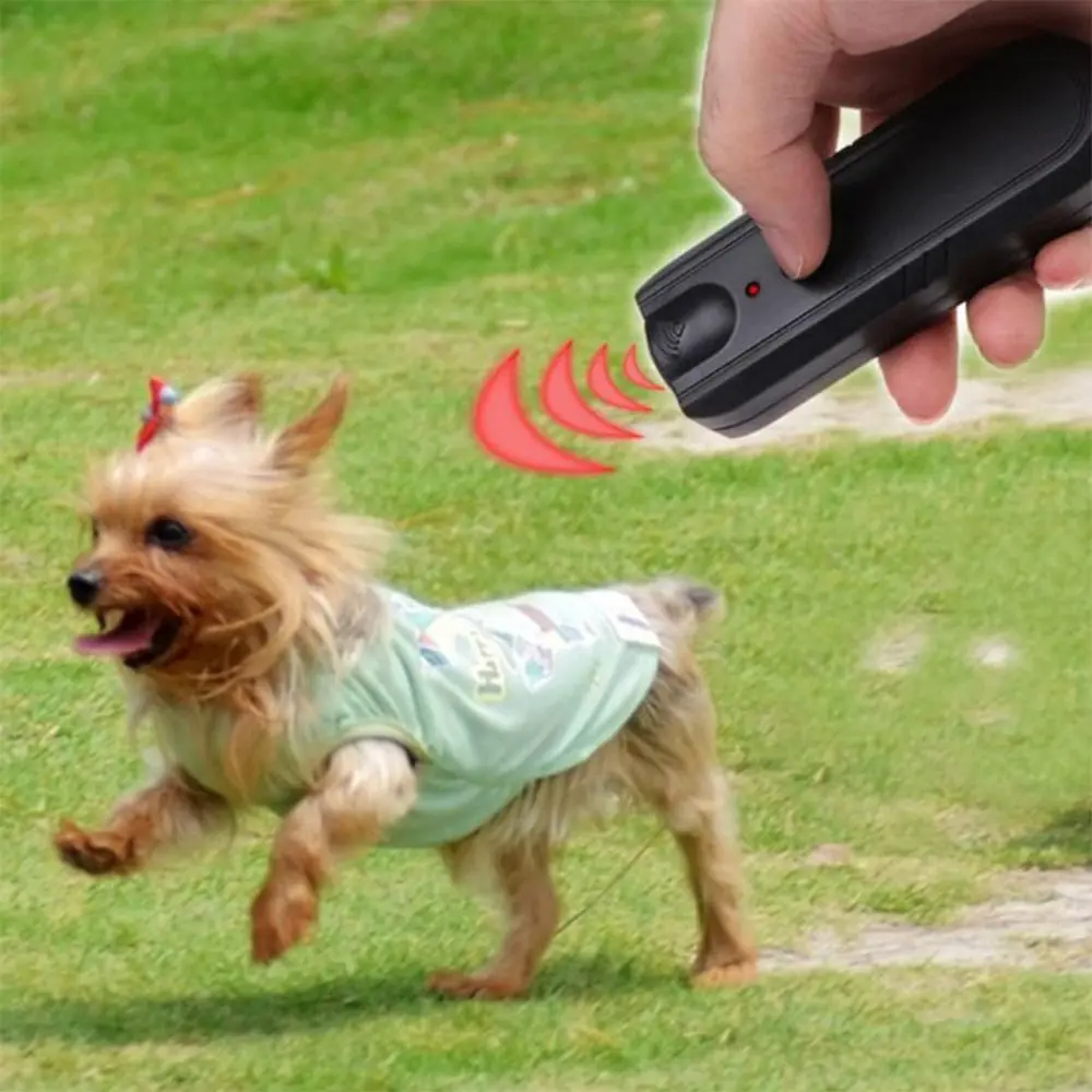 Отпугиватель собак ультразвуковое устройство для обучения собак Анти лай Стоп кора собака регулятор для репеллента тренажер тренировочное устройство