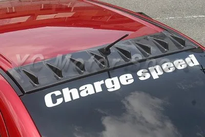 

Car Accessories Carbon Fiber Roof Spoiler Fit For 2008-2010 EVO 10 X Non-SSS Vortex Generator (Fit Antenna base size 5x6cm)