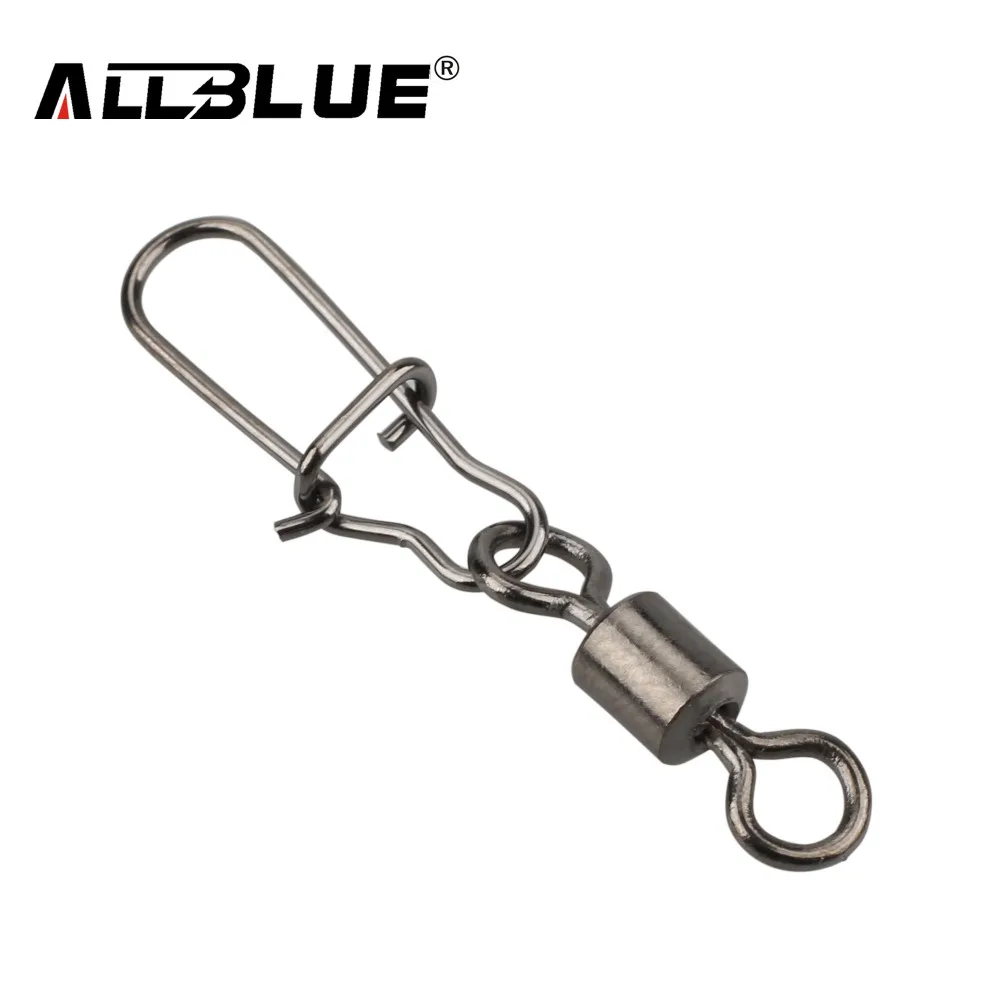 ALLBLUE Duo Lock Prower Поворотный соединитель 1/0 8 # рыболовные приманки Клеммная