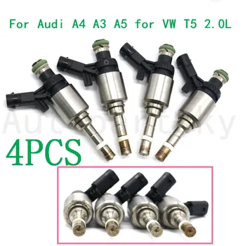

[ from USA to USA ] OE # 0261500076 06H906036G 06H-906-036-G Remanufactured Fuel Injectors Fit For Audi A4 A3 A5 for VW T5 2.0L