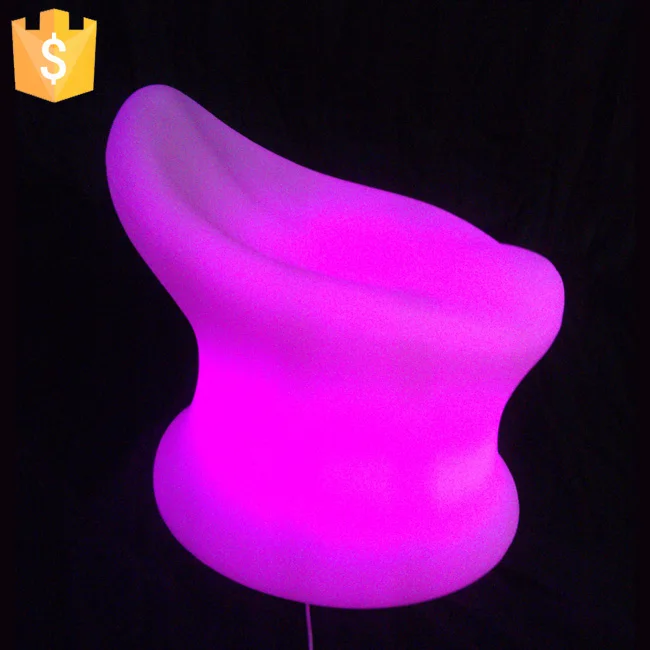 New 2016 Portable Glowing Baby Chair Waterproof LED Stools RGBW 16 Color Changing Children Stool Chiars