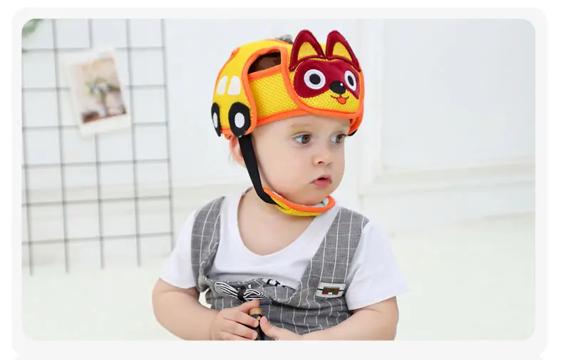 Детский защитный шлем для малышей, мягкая шапка с защитой головы для прогулок, детская шапка для мальчиков и девочек, детский помощник по ходьбе
