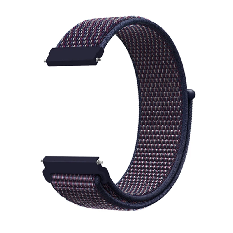 20 Ремешок для наручных часов mm для Xiaomi Huami Amazfit Bip Молодежные часы нейлон спортивная петля нержавеющая сталь сетки ремешок для Amazfit Bip группа