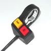 Wuxing Brand DK-218 2 in 1 Speaker/Headlight Switch Electric Bike/Scooter 2 in 1 Button ► Photo 1/4