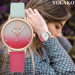 Роскошные женские часы повседневные кварцевые часы с кожаным ремешком наручные часы высокого качества Дамское Платье Подарок Часы reloj mujer