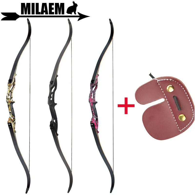 

1pc 56 inch Archery Takedown Recurve Bow 30-50 lbs Aluminum Alloy Right Hand Recurve Bow Hunting Accessory
