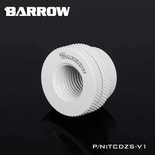 Barrow G1/4 ''белый черный серебристый золотой картон поперечный Вход воды