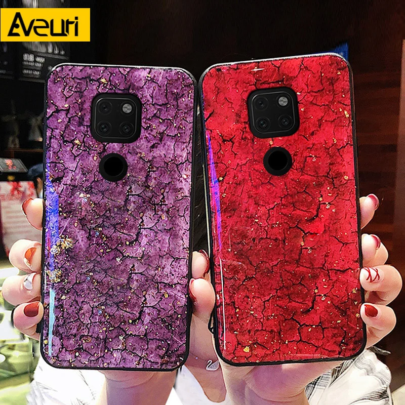 

Luxury Phone Case For Huawei P20 Pro P20 Lite Case Fundas Crystal Marble Silicone Soft Cover Case For Huawei Mate 20 Pro Coque