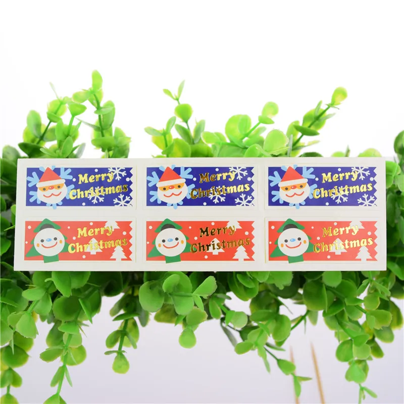 Seal Stickers Handmade merry christmas DIY Seal Sticker Scrapbooking Envelopes packaging Label Cake Wrapping Baking Party