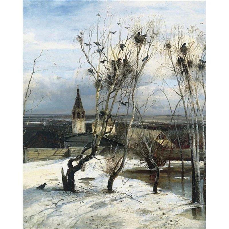 Laeacco Van Gogh картина с каллиграфией ветряные мельницы на Монмартре плакаты и