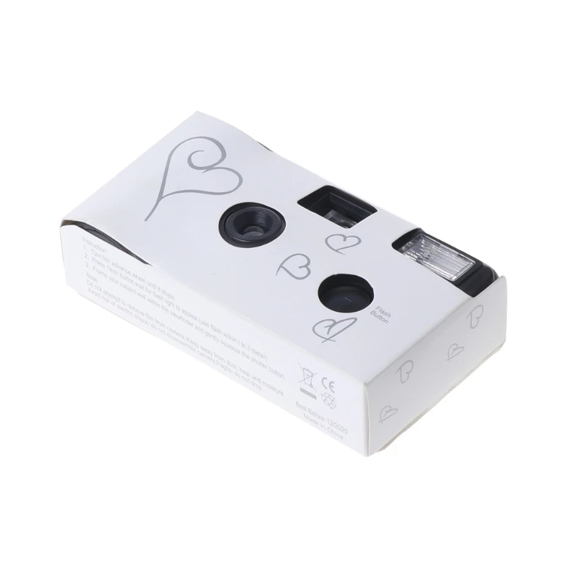 BGEKTOTH 36 Photos Power Flash HD Single Use One Time Disposable Film Camera Party Gift