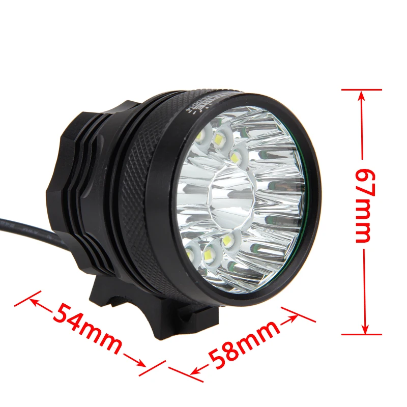 Flash Deal Rechargeale 30000LM 14x XM-L T6 LED Bicycle Bike Lights Head Light Torch Lamp +6*18650 Battery + Headband 14 Flash Deal Rechargeale 30000LM 14x XM-L T6 LED Bicycle Bike Lights Head Light Torch Lamp +6*18650 Battery + Headband 14