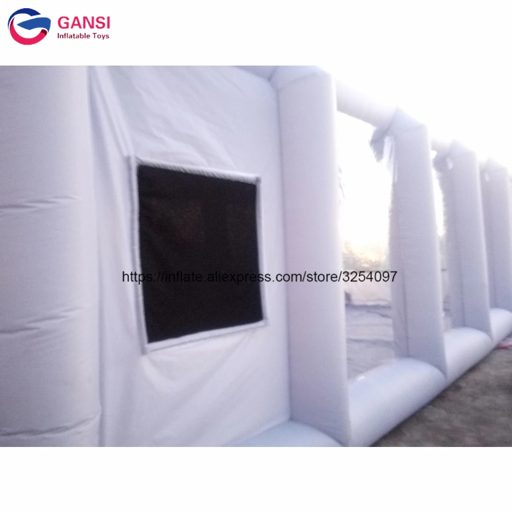  10m Length Puzzle Inflatable Spray Paint BoothsUsed Spray Booth For salePortable Inflatable Spray P