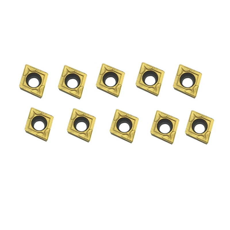 

10pcs/set CCMT060204 CCMT21.51 UE6020 Carbide Inserts Internal Turning Tool CCMT 060204 CNC Lathe Tools Cutter