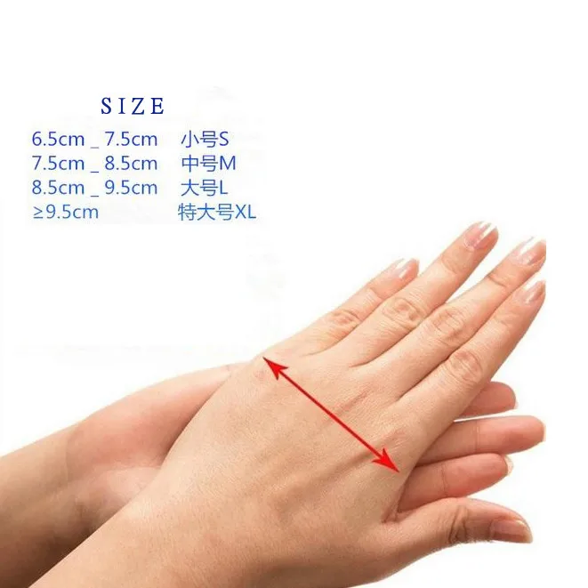 50 пар/упак. антистатические перчатки белые одноразовый ПВХ рабочие перчатки без порошка резиновые латексные медицинские уплотненные длина перчаток 9 дюймов