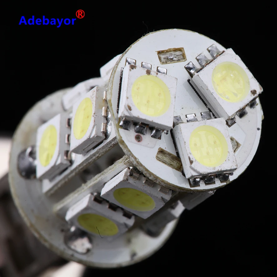 20 X Автомобильный H1 5050 SMD 13 светодиодный противотуманный фонарь для автомобиля DRL