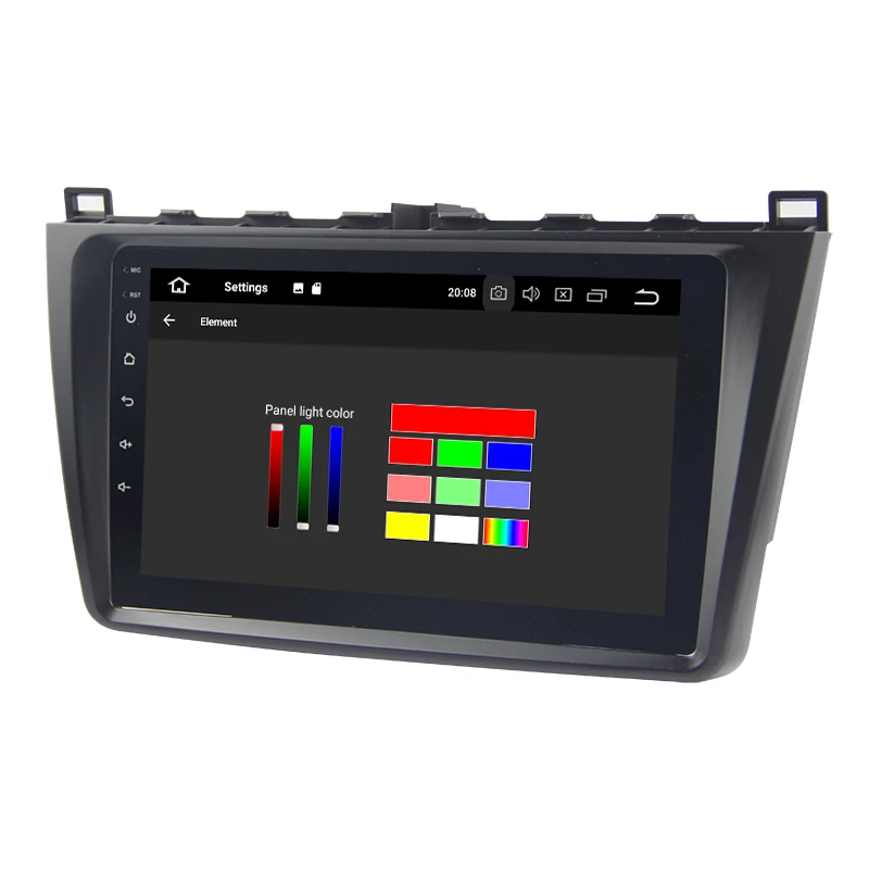 Clearance Eunavi  9" 8 core PX5 2Din GPS Navi Car Radio Android 8.1 Multimedia Player for 2008 2009 2012 2013 2014 2015 Mazda 6 Rui wing 2
