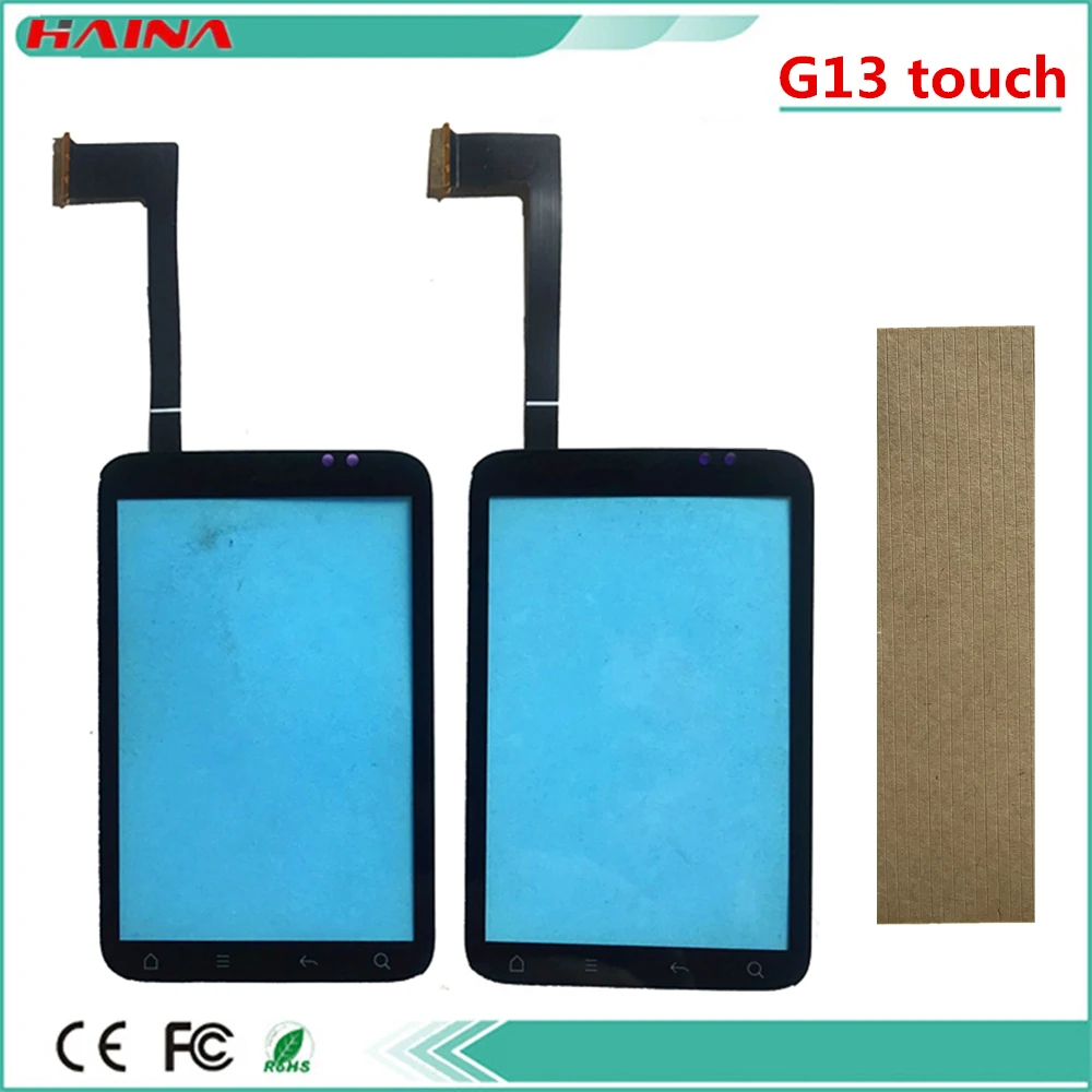 

Phone Touch Panel Touchscreen For HTC Wildfire S A510e G13 Touch Screen Front Glass Capacitive Sensor Lens Parts +tape