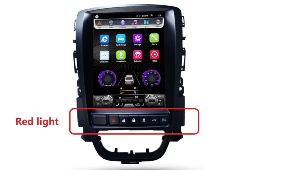 Sale 4GB+64GB: Android8.1 Car Multimedia GPS Radio For Opel Astra J Vauxhall Buick Verano 2009-2014Vertical screen 6