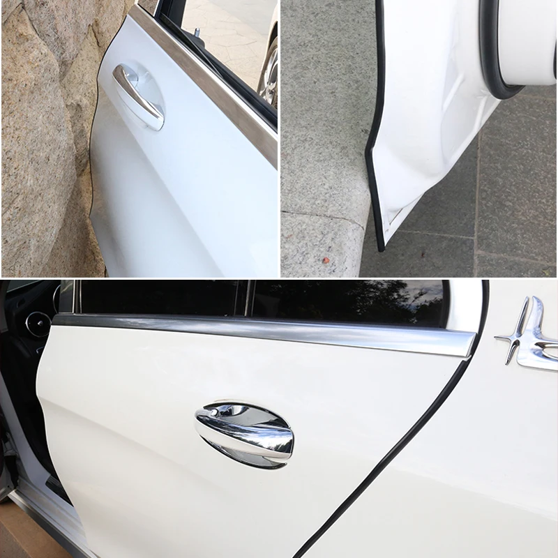 

Car Door Protection Strips Rubber Edge Doors Moldings For Chevrolet Cruze OPEL MOKKA ASTRA J Hyundai Solaris Accent