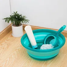 Портативный складной ведро для ног бассейна туризма путешествия умывальник открытый принадлежности для кемпинга