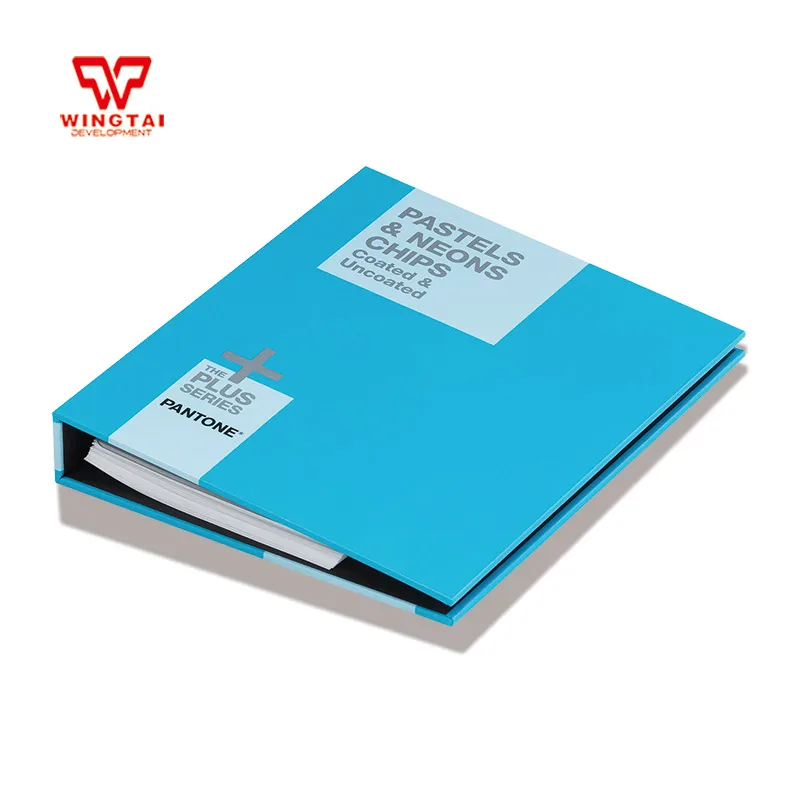 

Coated & Uncoated Pantone Plus Series PANTONE Pastels & Neons Chips GB1504 Color Chart