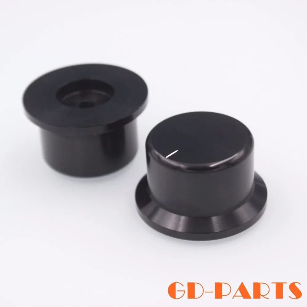 1PC 44x25mm Black Anodized CNC Machined Solid Aluminum CD Player