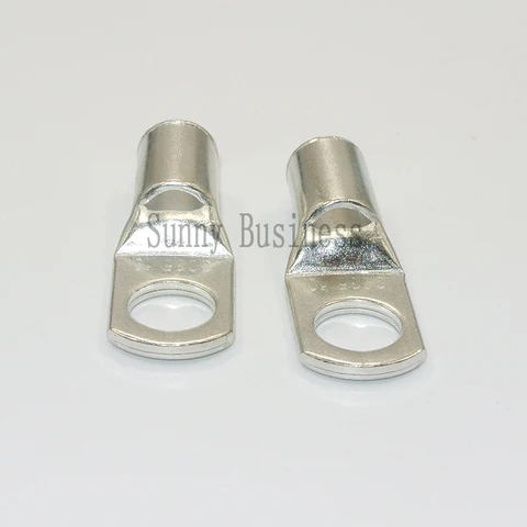 4 em Sc25-6 Pces Calibre x 1 – Estanhado Cobre Lug Bateria Cabo Conector 100 4 Awg