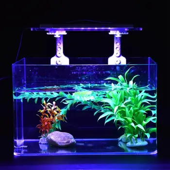 

32 LED Fish Tank Light Aquarium Light Lamp Touch Switch Adjustable Aquarium Lamp For Coral Reef Fish Tank