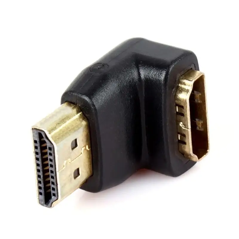 

2x HDMI Male to HDMI Female 90 degrees Adapter Converter Extender for 1080P HD #64146