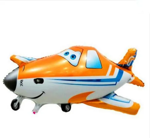 

1PC Free Shipping Cartoon Agricultural Duster Planes Dusty Aluminium Foil Balloons Helium Ballon Globos Kids Baby Birthday Gifts