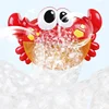 Cute Crab Bubble Machine Soap Water Automatic Blowing Bubble with Music Outdoor Toys Baby Bathing Funny Toys ► Photo 1/6