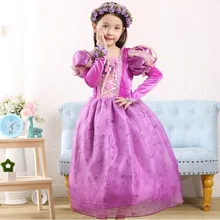 fantasia vestidos rapunzel child halloween costume patterns tangled rapunzel costume princess rapunzel costume kids girls girl