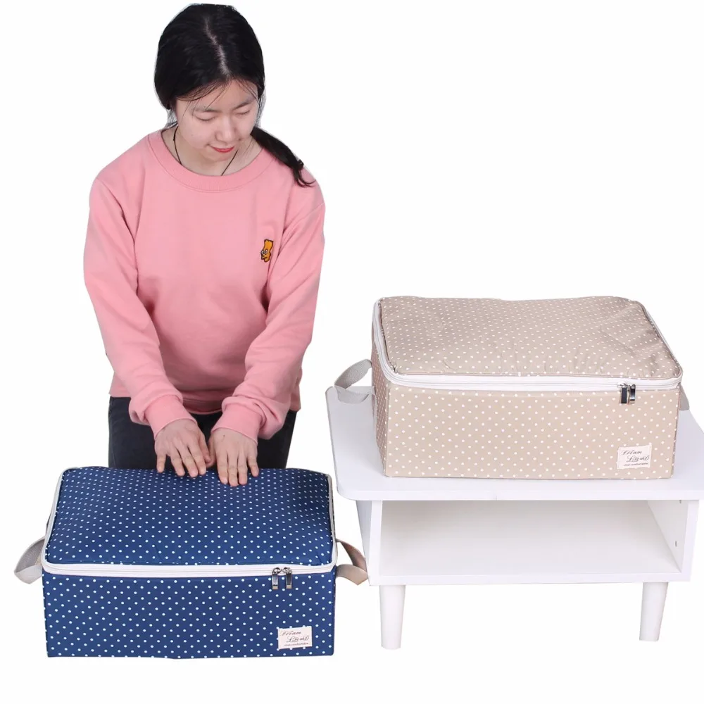 Clothes Storage Box Wardrobe Closet Desk Organizaer Shirts ...