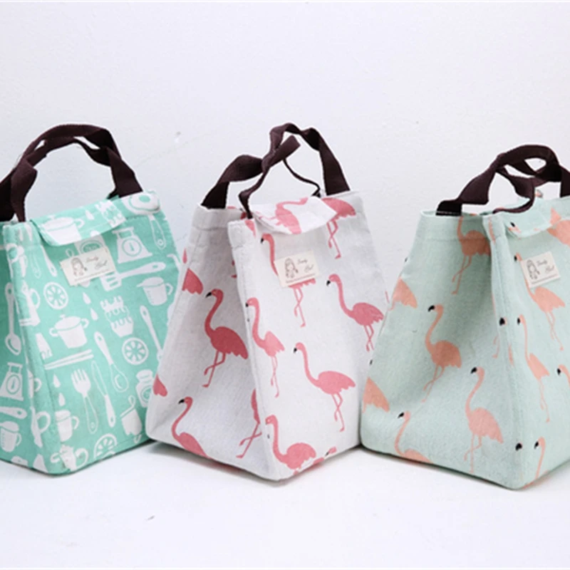 

Women MEN Cooler Insulated Picnic Lunch Bag Portable Box for Thermal Cooler Food Lunch Bags