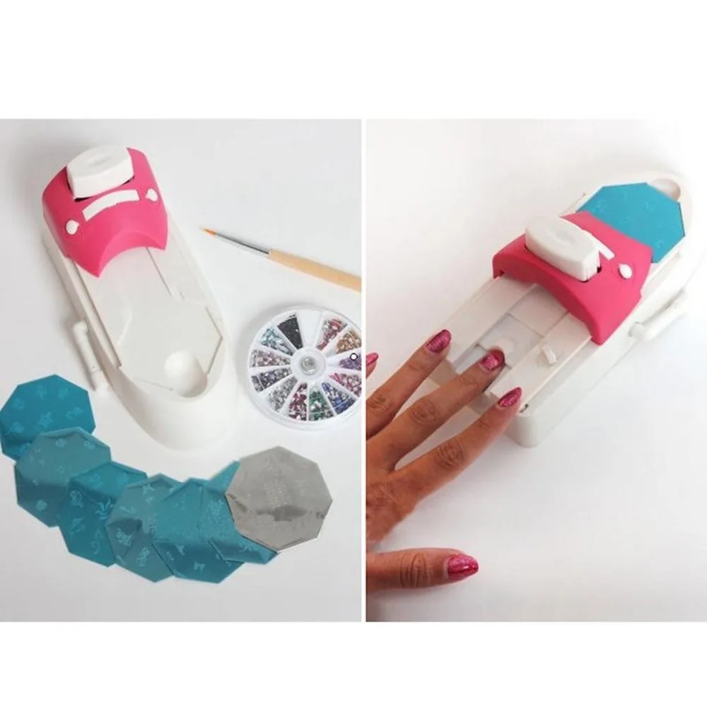 Креативные инструменты для красоты, набор инструментов для рисования ногтей, все-в-одном, машинка для дизайна ногтей для женщин, набор для печати ногтей, подарки, Прямая поставка