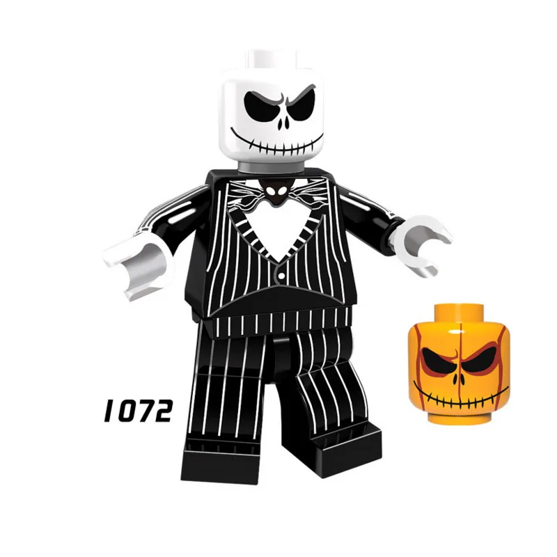 

Single Sale Super Heroes Star Wars 1072 Jack Skellington Building Blocks Figure Bricks Toys kids gifts Compatible Legoed Ninjaed