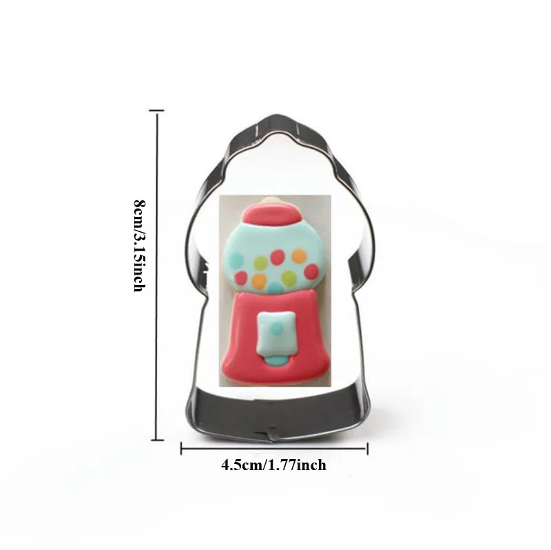 

1pcs patisserie reposteria Candy Machine Cookie Cutters Craft Fondant Cupcake Decoration Biscuit Chocolate Pastry Baking Mould
