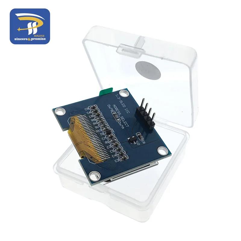 1PCS 1.3" OLED module 128X64 SH1106 LCD LED Display Module For Arduino IIC I2C Communicate